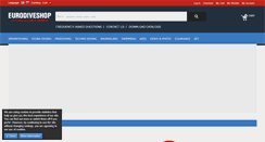 Desktop Screenshot of eurodiveshop.com